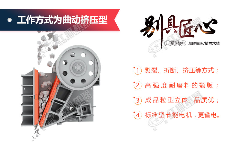 顎式破碎機(jī)工作原理